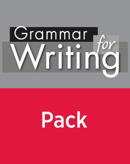 Shop | Grammar for Writing | Student Test Booklet | Grade 11