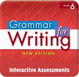 Shop | Grammar for Writing | Interactive Assessment | Grade 6