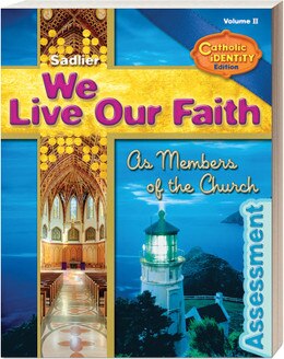 Shop | We Live Our Faith Catholic Identity | Assessments | Gr. 7–8